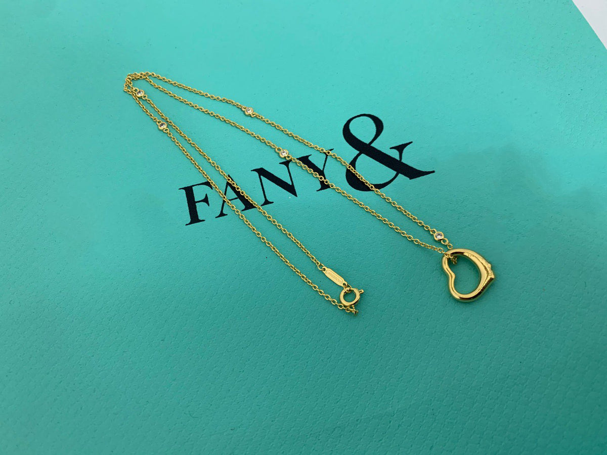 [Lume Jewelry]HEART NECKLACE PENDANT STERLING