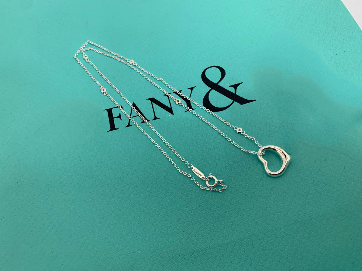 [Lume Jewelry]HEART NECKLACE PENDANT STERLING