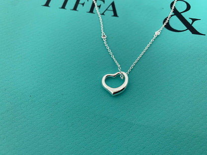 [Lume Jewelry]HEART NECKLACE PENDANT STERLING