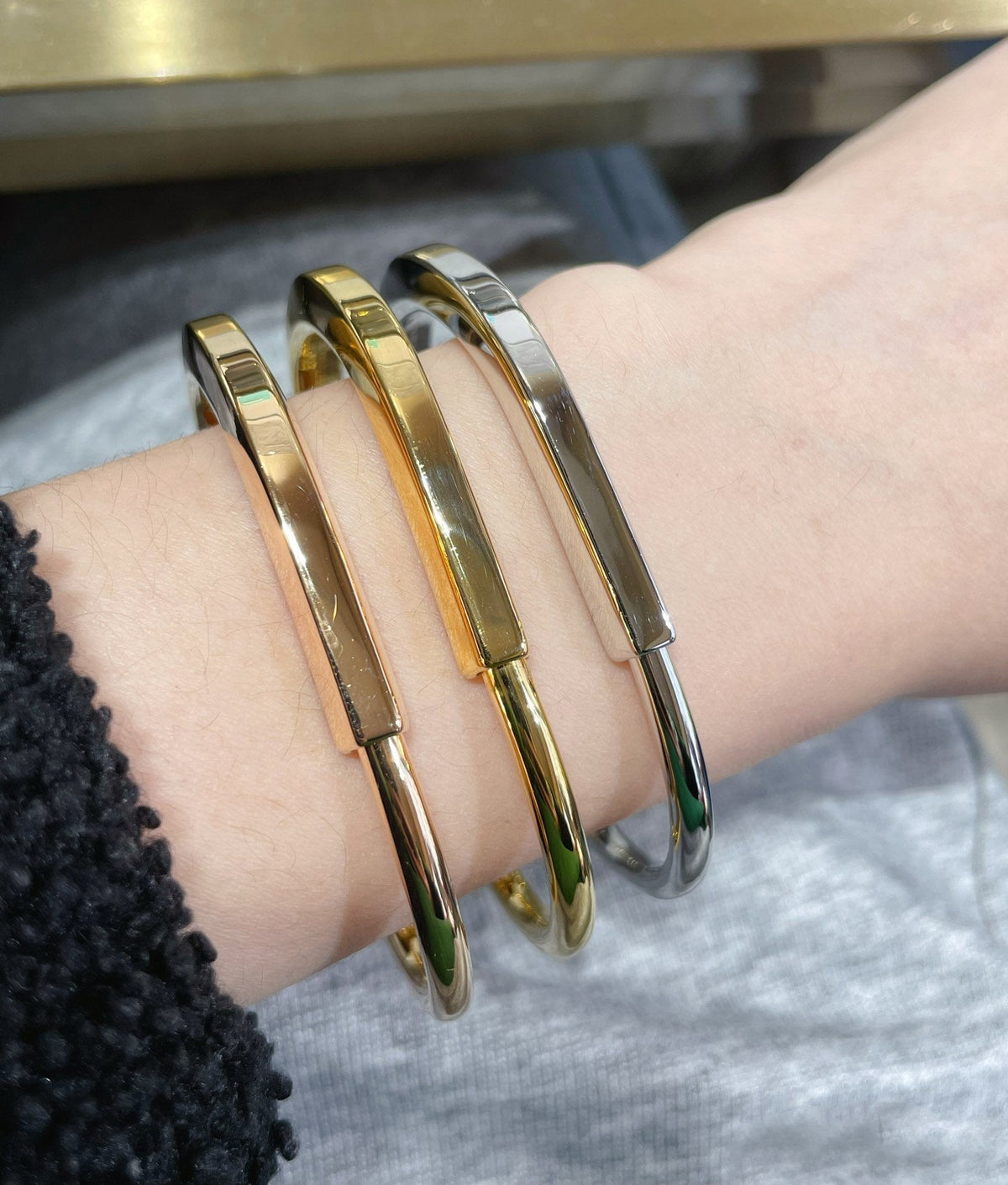 [Lume Jewelry]LOCK BRACELET