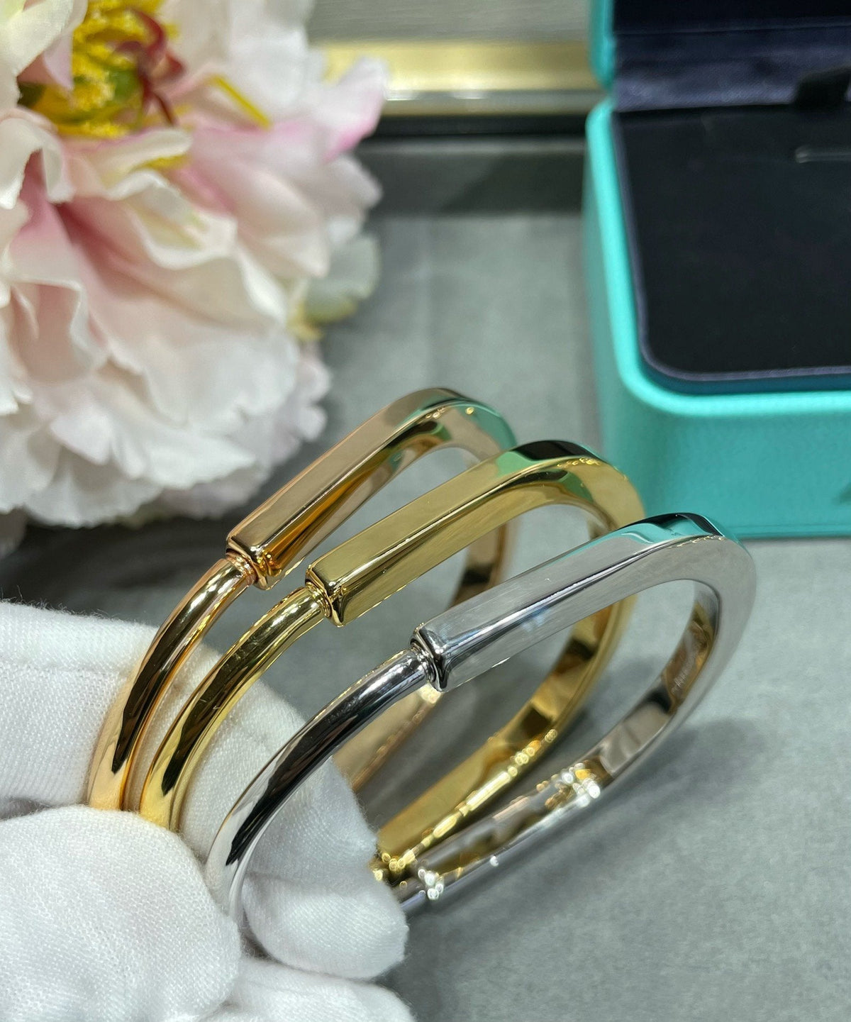 [Lume Jewelry]LOCK BRACELET