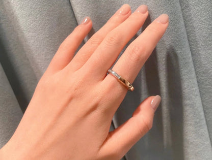 [Lume Jewelry]LOCK DIAMOND RING
