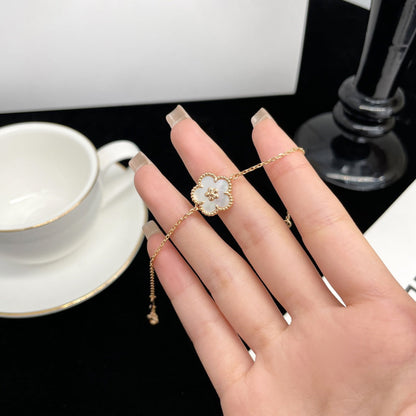 ¡®Lume Jewelry¡¯LUCKY SPRING ROSE GOLD MOP BRACELET