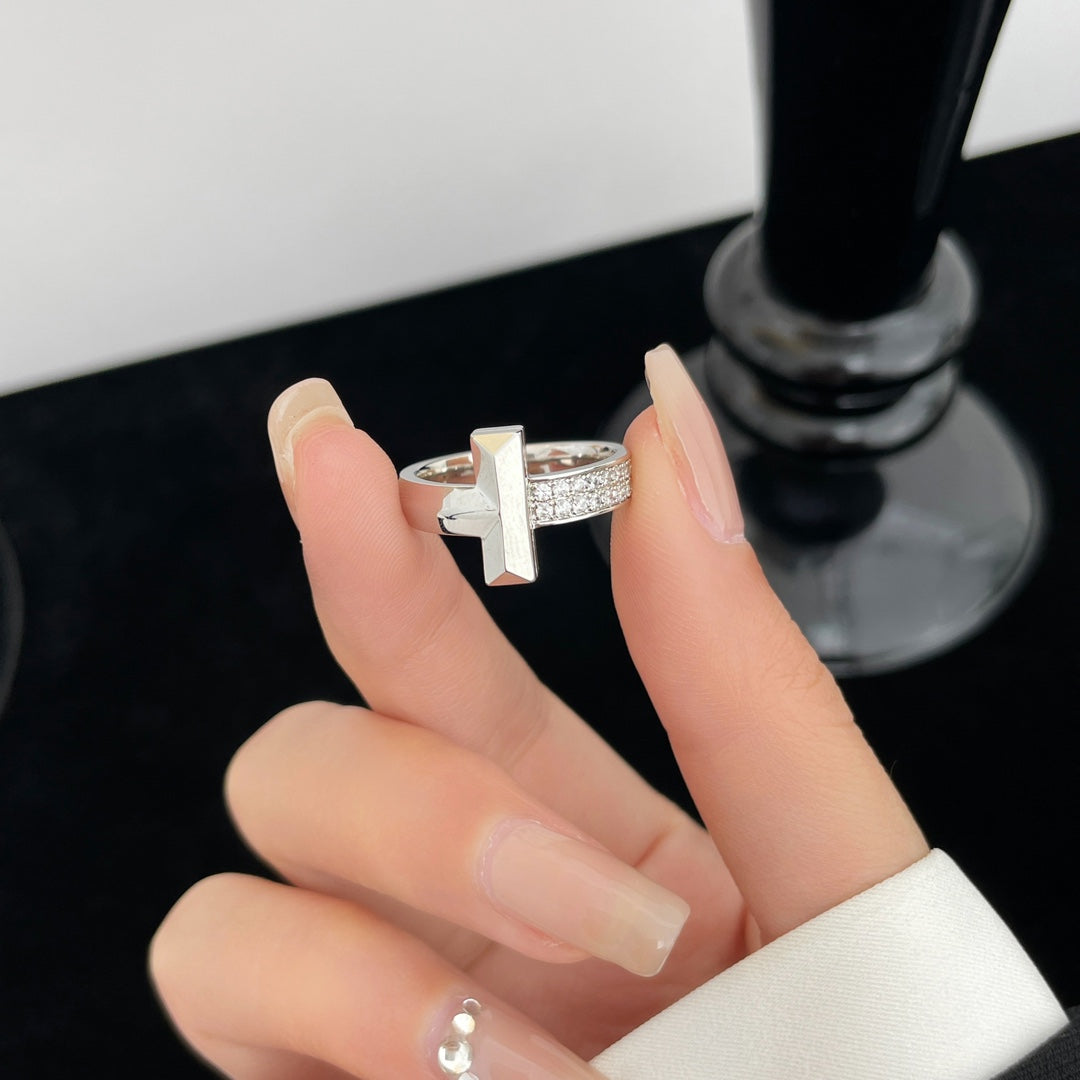 [Lume Jewelry]T WIDE DIAMOND RING