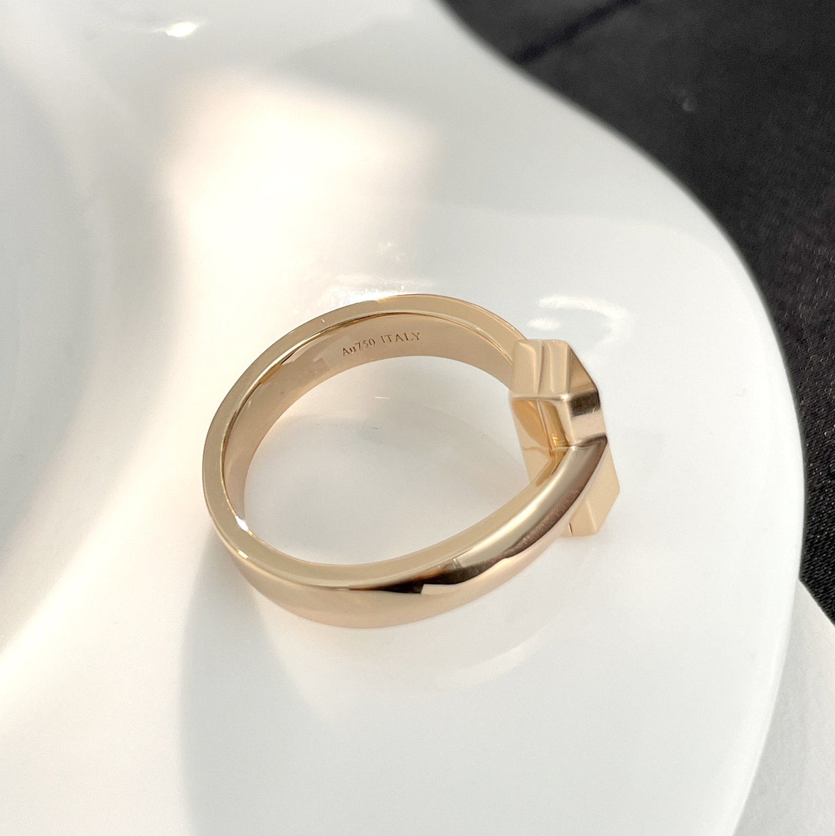 [Lume Jewelry]T WIDE DIAMOND RING