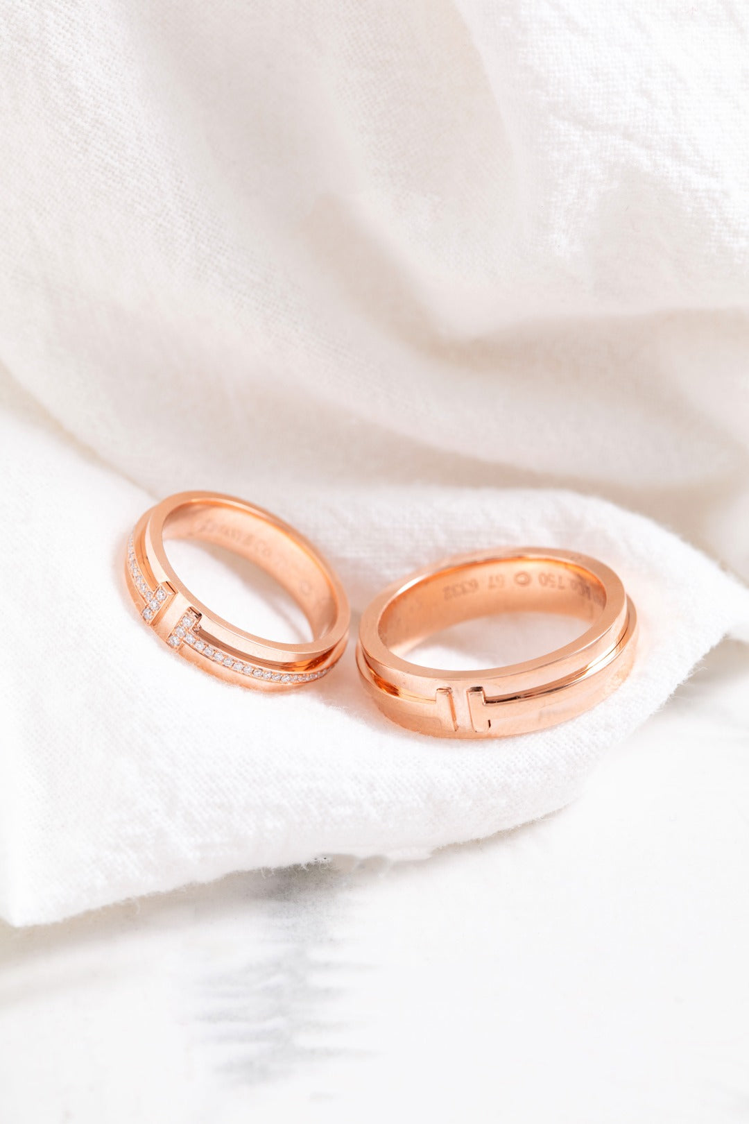 [Lume Jewelry]T PINK GOLD RING