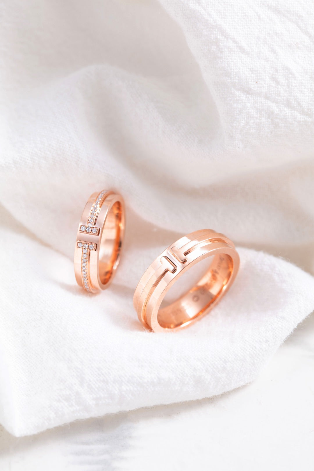 [Lume Jewelry]T PINK GOLD RING