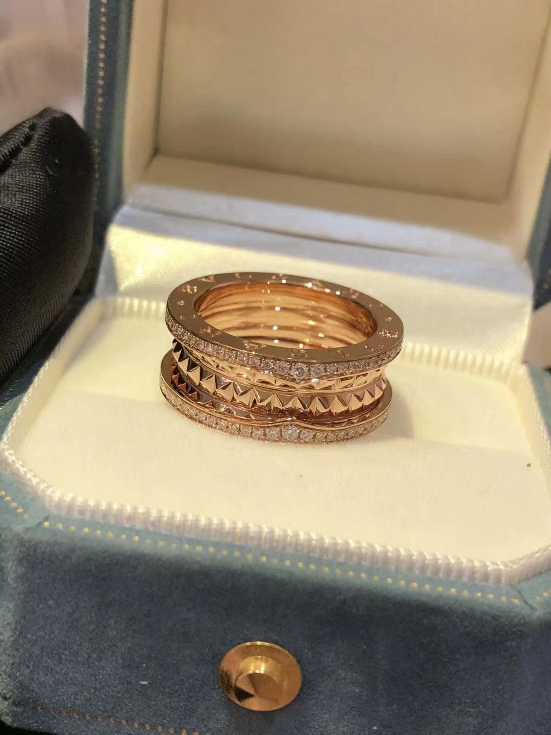 [Lume Jewelry]ZERO 1 ROCK DIAMOND PINK GOLD