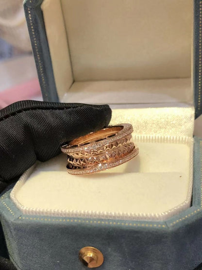 [Lume Jewelry]ZERO 1 ROCK DIAMOND PINK GOLD