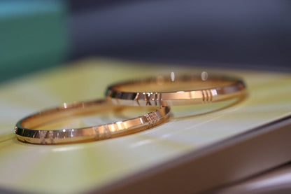 [Lume Jewelry]ATLAS X PINK GOLD BRACELET
