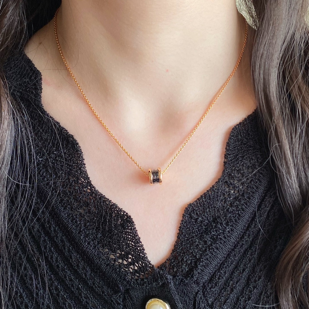 [Lume Jewelry]ZERO 1 CERAMIC MINI NECKLACE