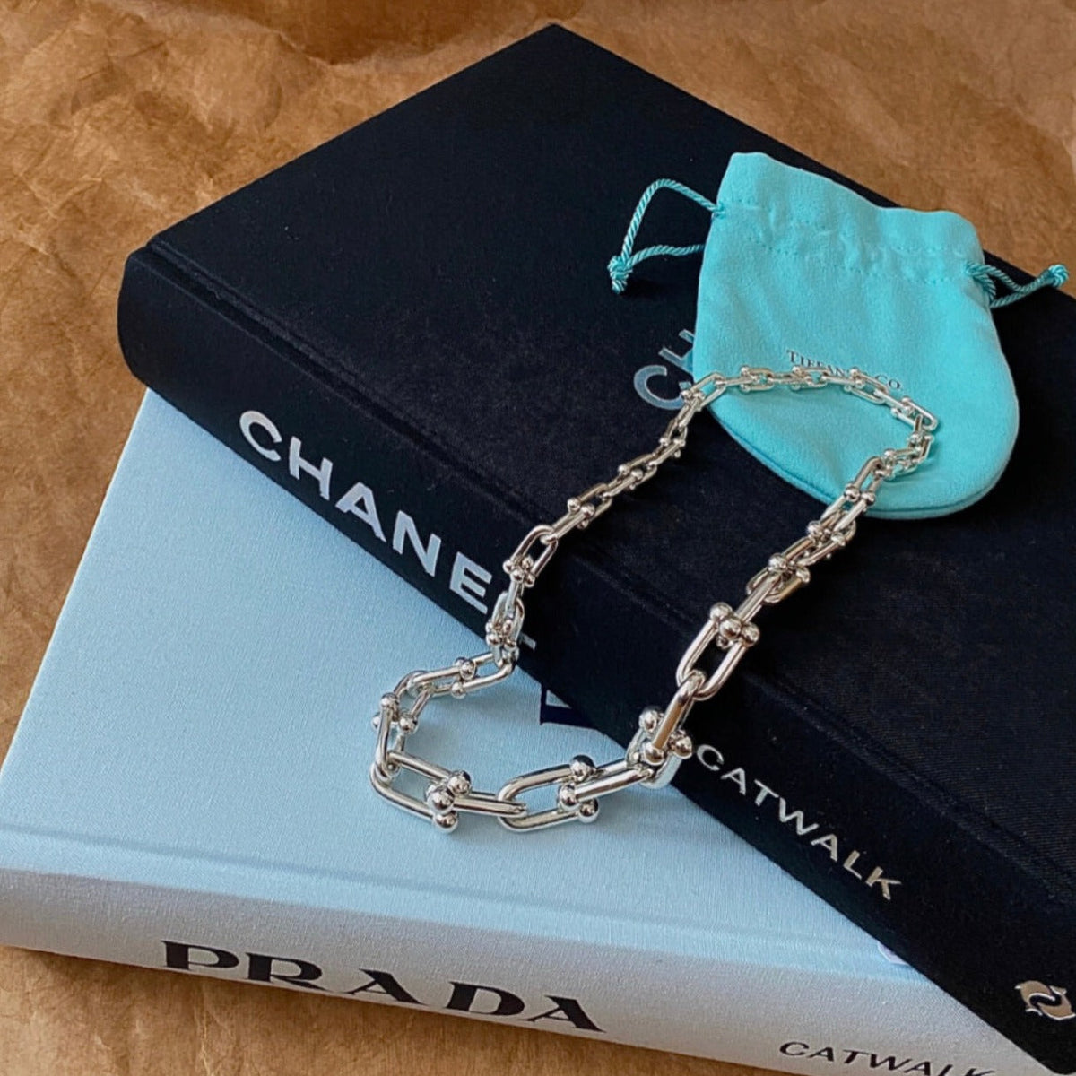 [Lume Jewelry]HARDWEAR SILVER CHOKER