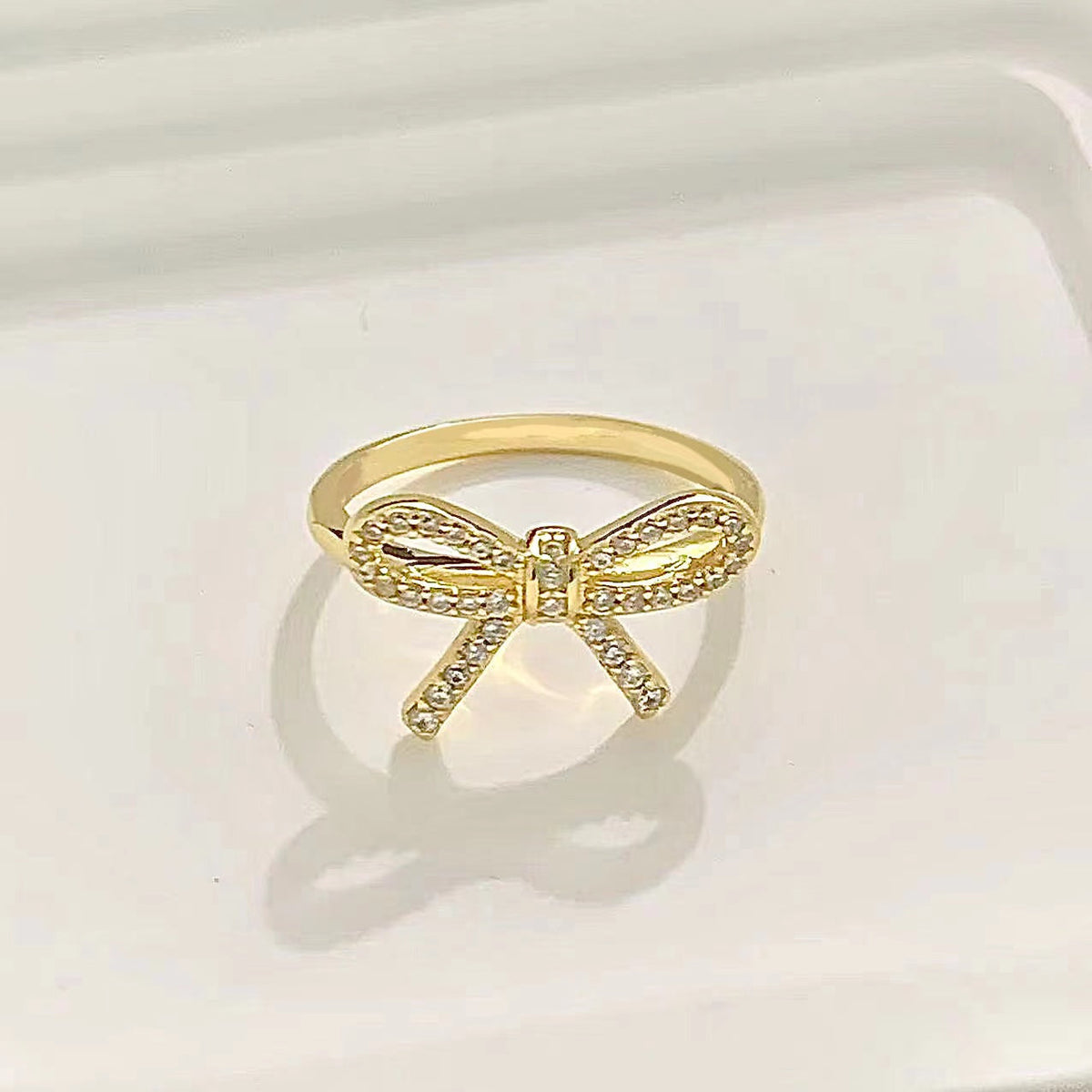 [Lume Jewelry]TWIST BOW RING