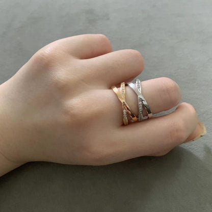 [Lume Jewelry]ATLAS X DIAMOND RING