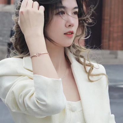 [Lume Jewelry]T PINK GOLD PINK DIAMOND BRACELET