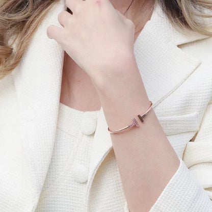 [Lume Jewelry]T PINK GOLD PINK DIAMOND BRACELET