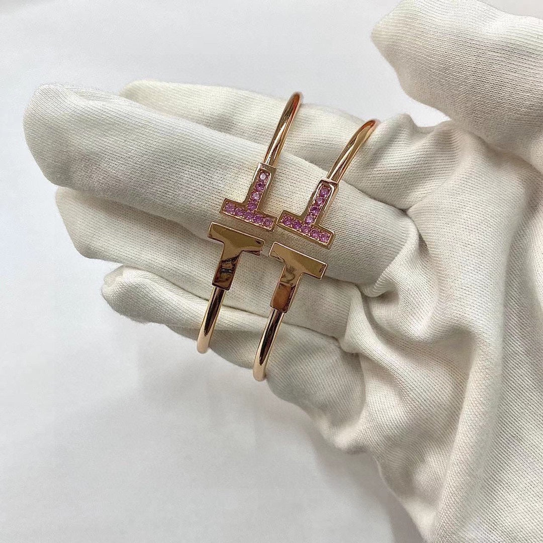 [Lume Jewelry]T PINK GOLD PINK DIAMOND BRACELET