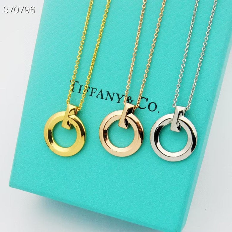[Lume Jewelry]T1 CIRCLE MEDIUM NECKLACE