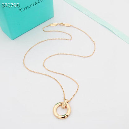 [Lume Jewelry]T1 CIRCLE MEDIUM NECKLACE