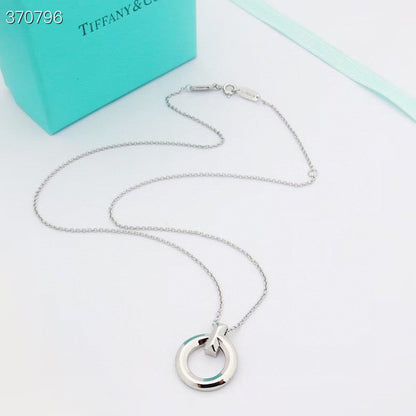 [Lume Jewelry]T1 CIRCLE MEDIUM NECKLACE