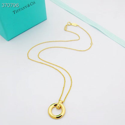 [Lume Jewelry]T1 CIRCLE MEDIUM NECKLACE