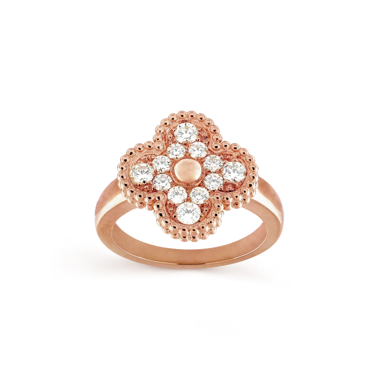 ¡®Lume Jewelry¡¯CLOVER DIAMOND RING