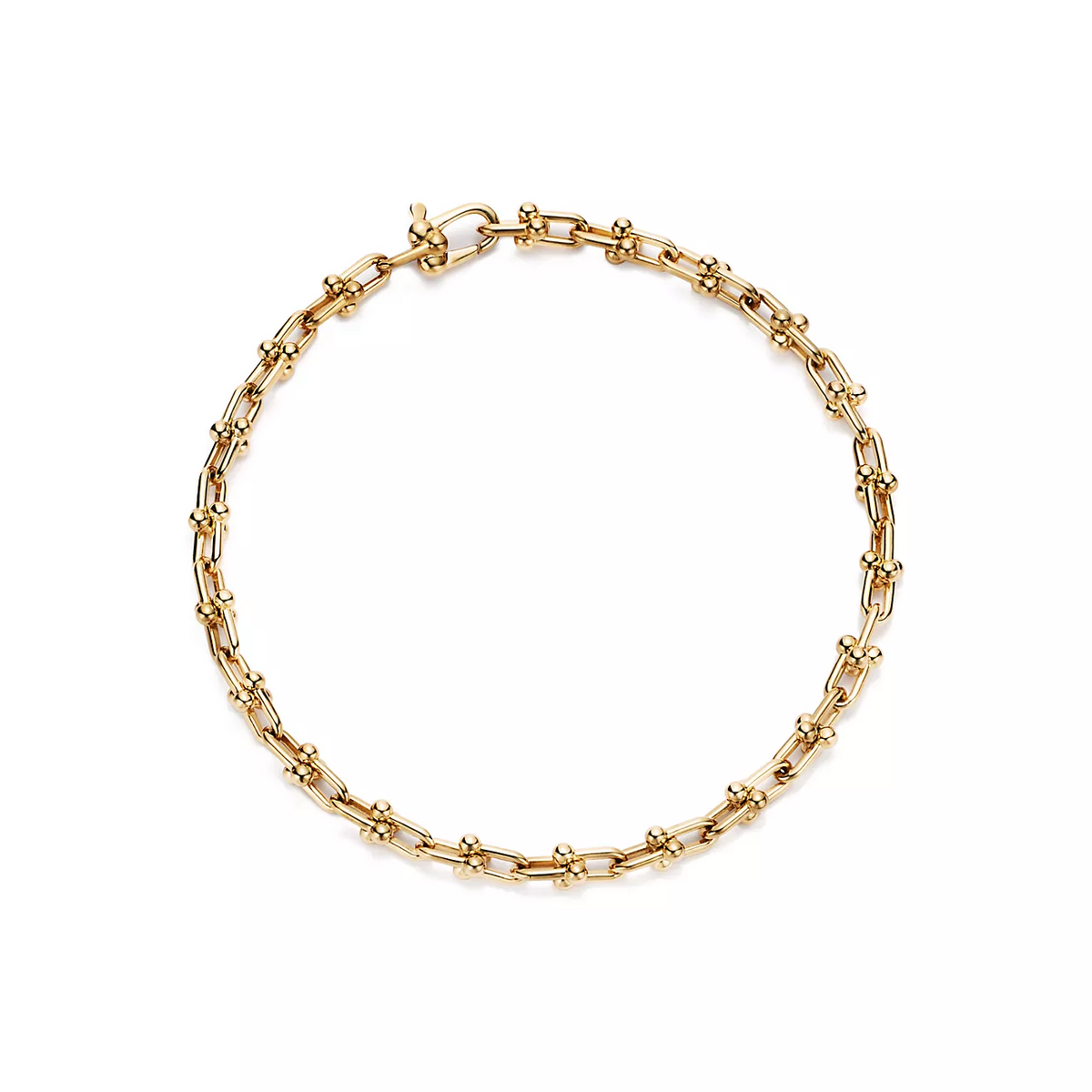 [Lume Jewelry]HARDWEAR MICRO LINK 44 MOTIF GOLD BRACELET