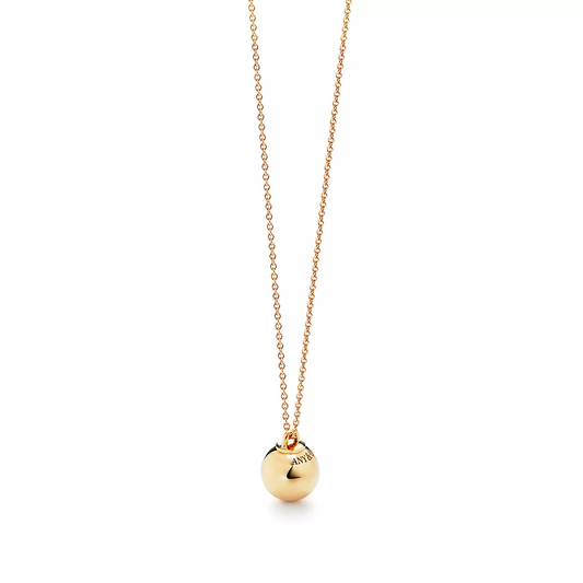 [Lume Jewelry]BALL PENDANT 12.75MM NECKLACE