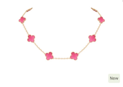 [Lume Jewelry ] 26 NEW PINK BUBBLE ENAMEL SET