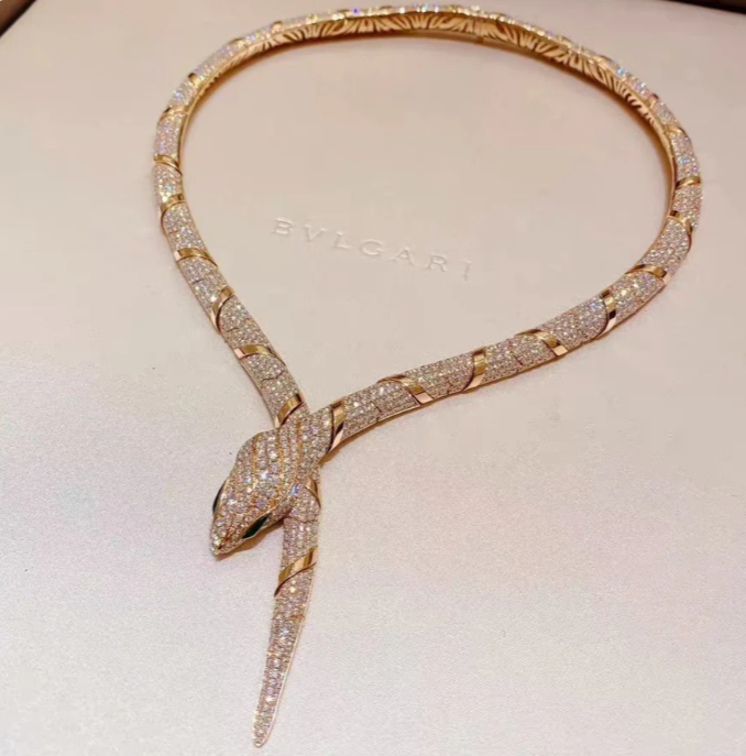 [Lume Jewelry]HAUTE COUTURE GOLD SERPENTI NECKLACE