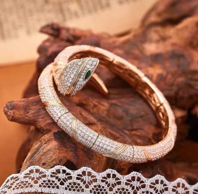 [Lume Jewelry]HAUTE COUTURE GOLD SERPENTI BRACELET