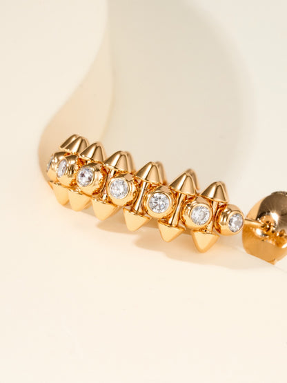 ¡®Lume Jewelry¡¯Clash‑de  Spiked Diamond Earrings