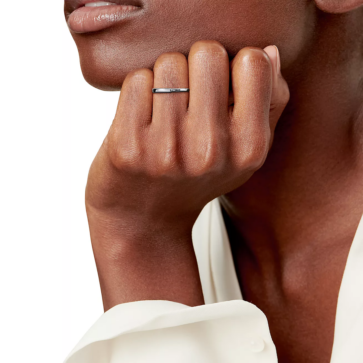 [Lume Jewelry]LOCK RING SILVER