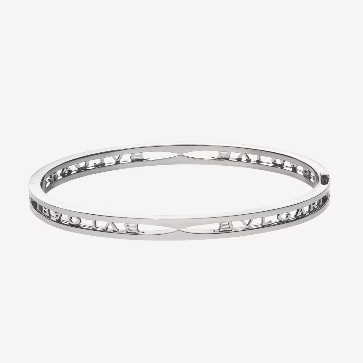 [Lume Jewelry]ZERO 1 SPIRAL LOGO SILVER BRACELET