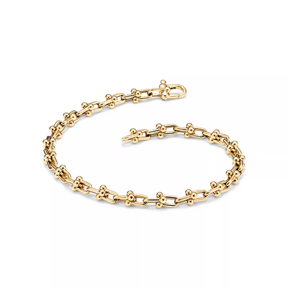 [Lume Jewelry]HARDWEAR MICRO LINK 44 MOTIF GOLD BRACELET