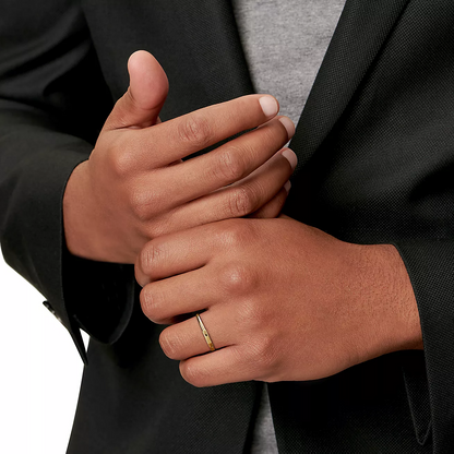 [Lume Jewelry]LOCK RING GOLD