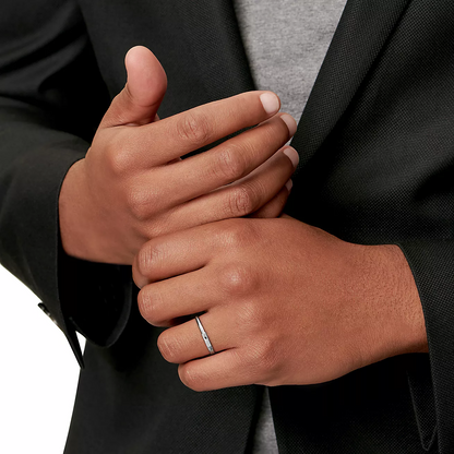[Lume Jewelry]LOCK RING SILVER