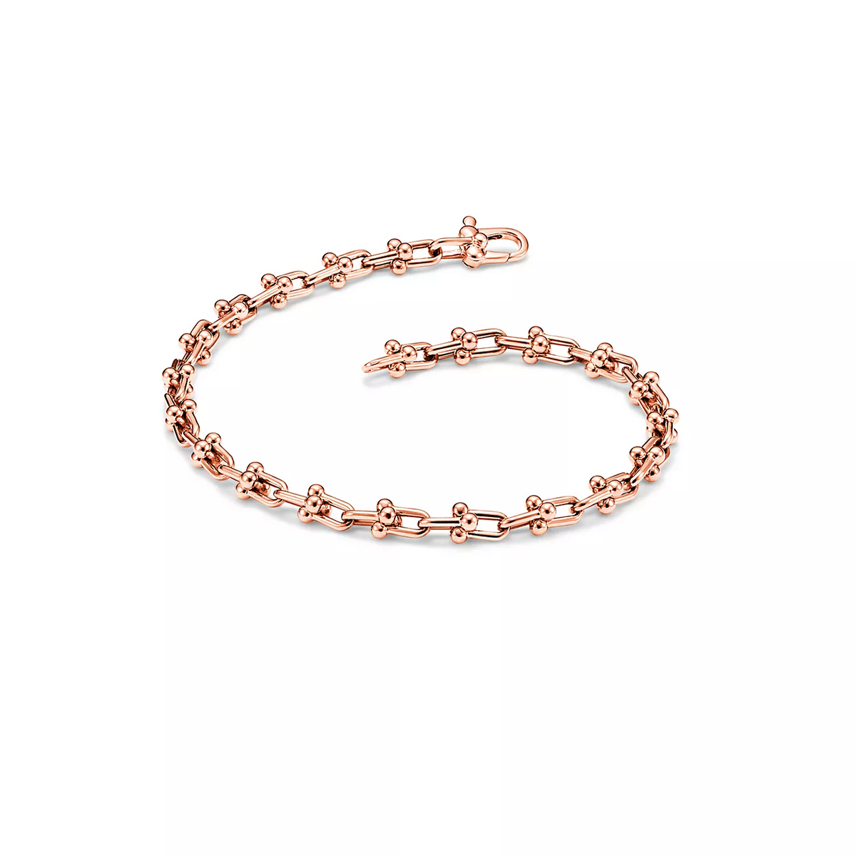 [Lume Jewelry]HARDWEAR MICRO LINK 44 MOTIF PINK GOLD BRACELET