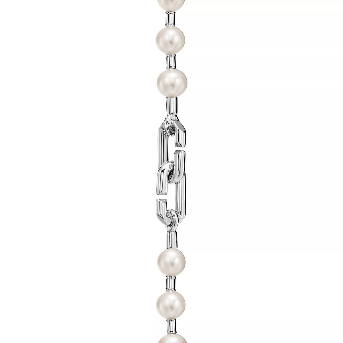 [Lume Jewelry]PEARL 7-8MM SILVER BRACELET