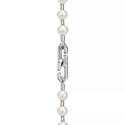 [Lume Jewelry]PEARL 7-8MM SILVER BRACELET