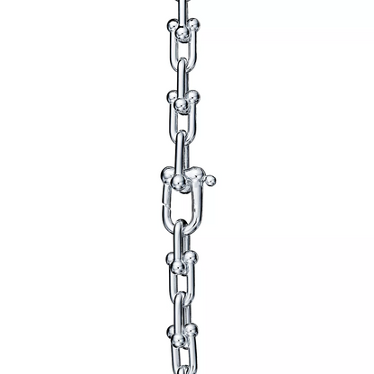 [Lume Jewelry]HARDWEAR SMALL LINK 26 MOTIF SILVER BRACELET