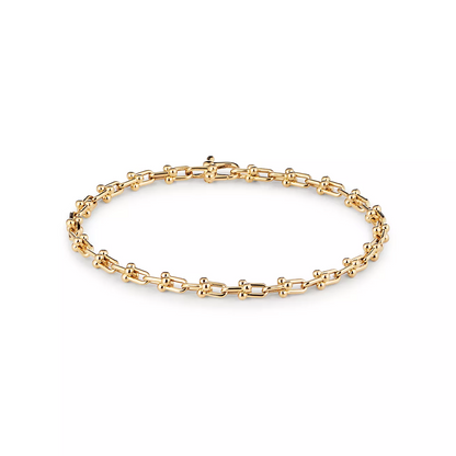 [Lume Jewelry]HARDWEAR MICRO LINK 44 MOTIF GOLD BRACELET