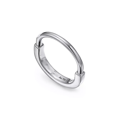 [Lume Jewelry]LOCK RING SILVER