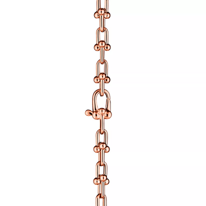 [Lume Jewelry]HARDWEAR MICRO LINK 44 MOTIF PINK GOLD BRACELET