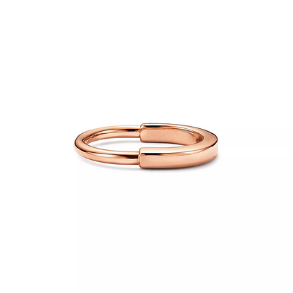 [Lume Jewelry]LOCK RING PINK GOLD