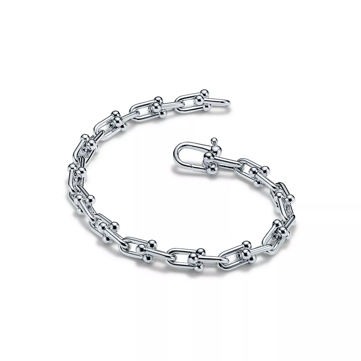 [Lume Jewelry]HARDWEAR SMALL LINK 26 MOTIF SILVER BRACELET