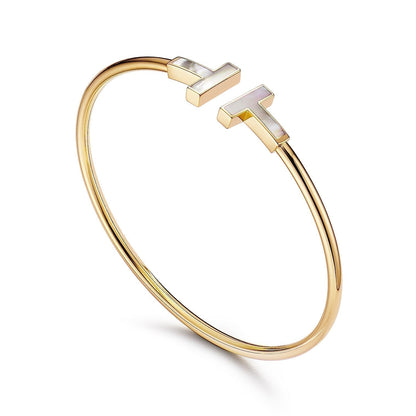 [Lume Jewelry]T BRACELET 1.8MM MOP PINK GOLD