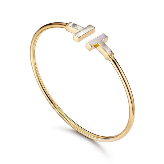 [Lume Jewelry]T BRACELET 1.8MM MOP PINK GOLD
