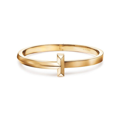 [Lume Jewelry]T1 WIDE HINGED BANGLE BRACELET