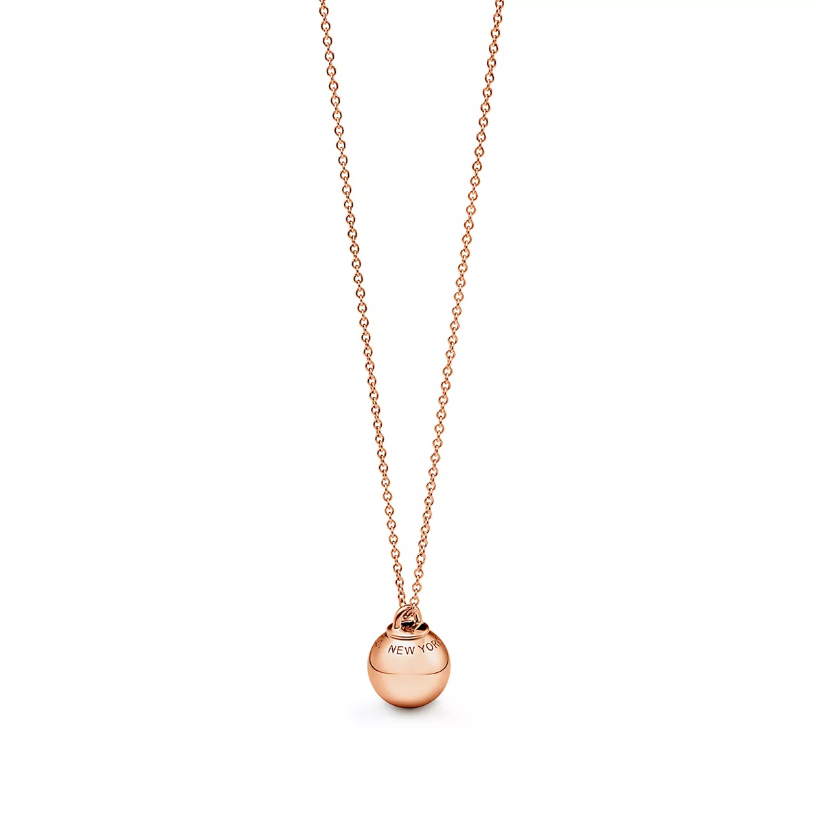 [Lume Jewelry]BALL PENDANT 12.75MM NECKLACE